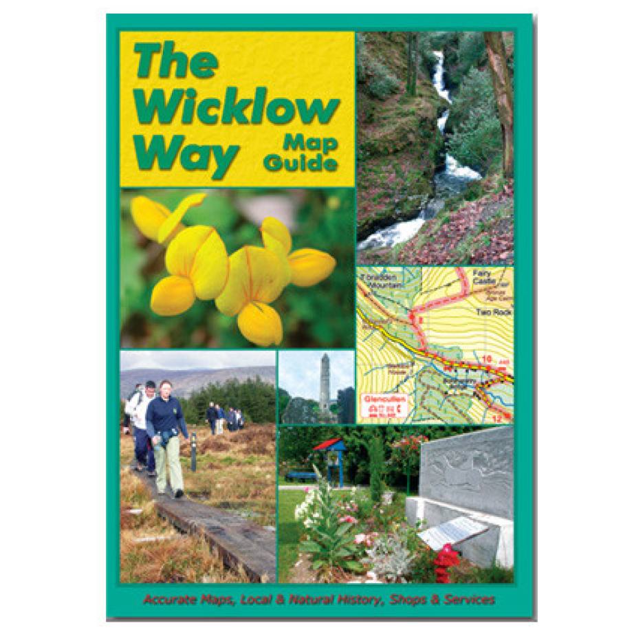 The Wicklow Way Map Guide Clonegal to Dublin