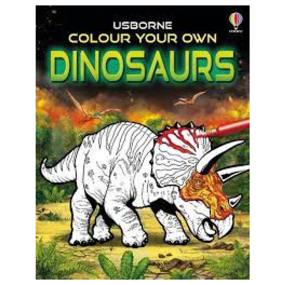 Colour Your Own Dinosaurs